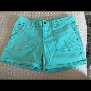-Sanctuary Aqua Denim Shorts size 29
